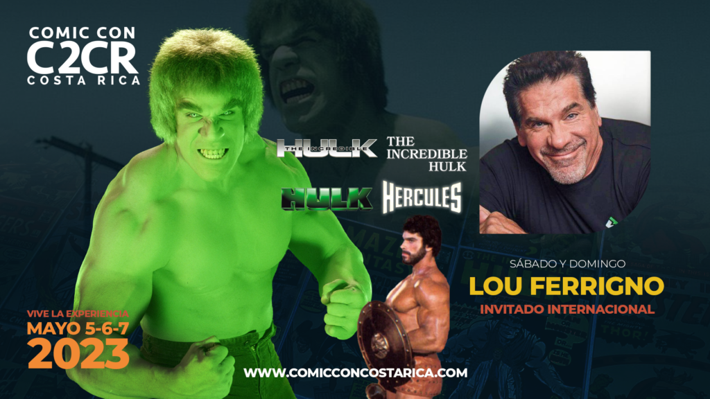 Lou Ferrigno invitado al C2CR