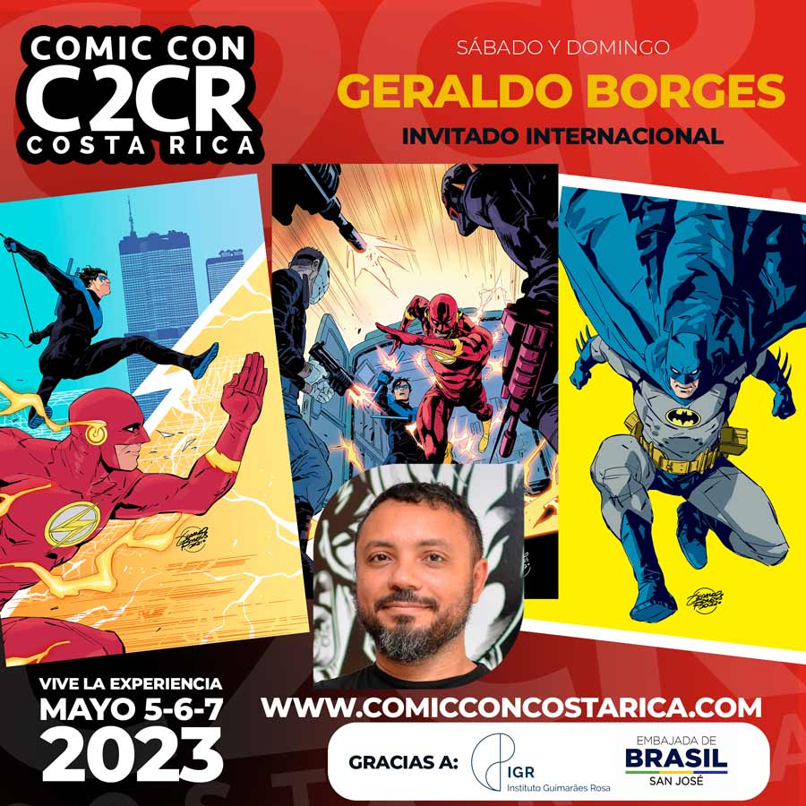 Geraldo Borges Comic Con CR