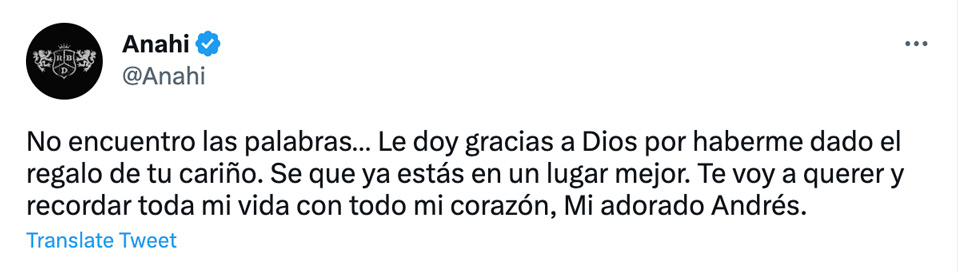 Anahi Twitter