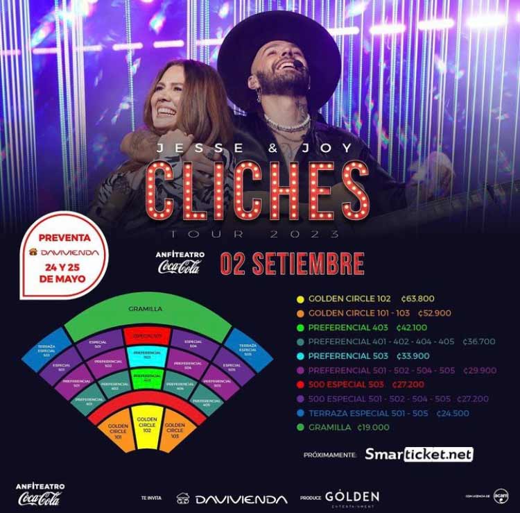 Concierto Jesse & Joy 2023