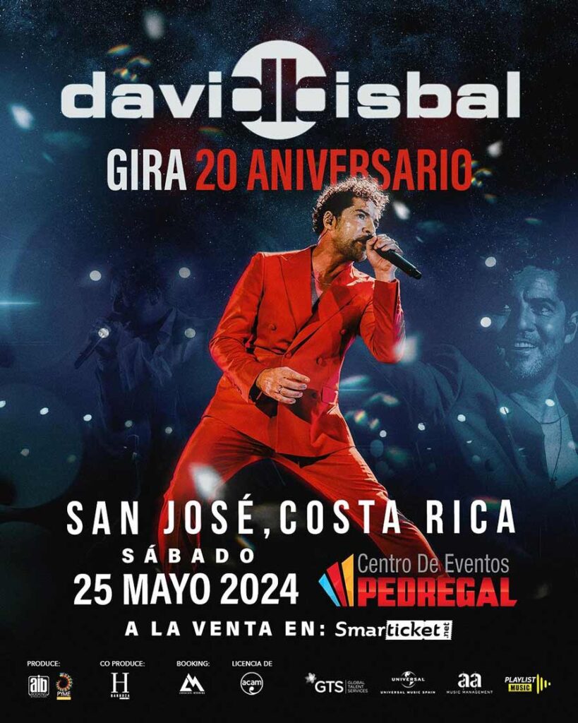 David Bisbal en Costa Rica