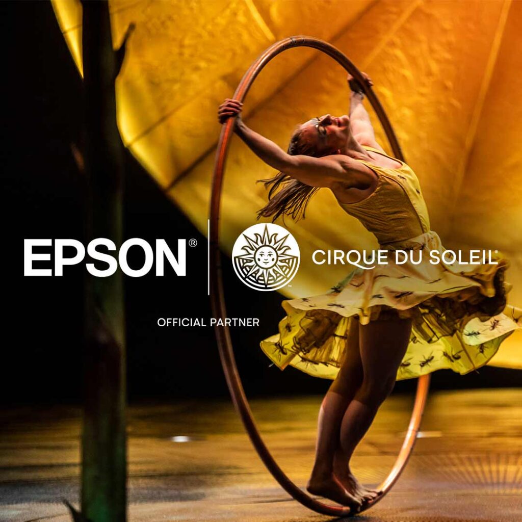 Cirque du Soleil y Epson