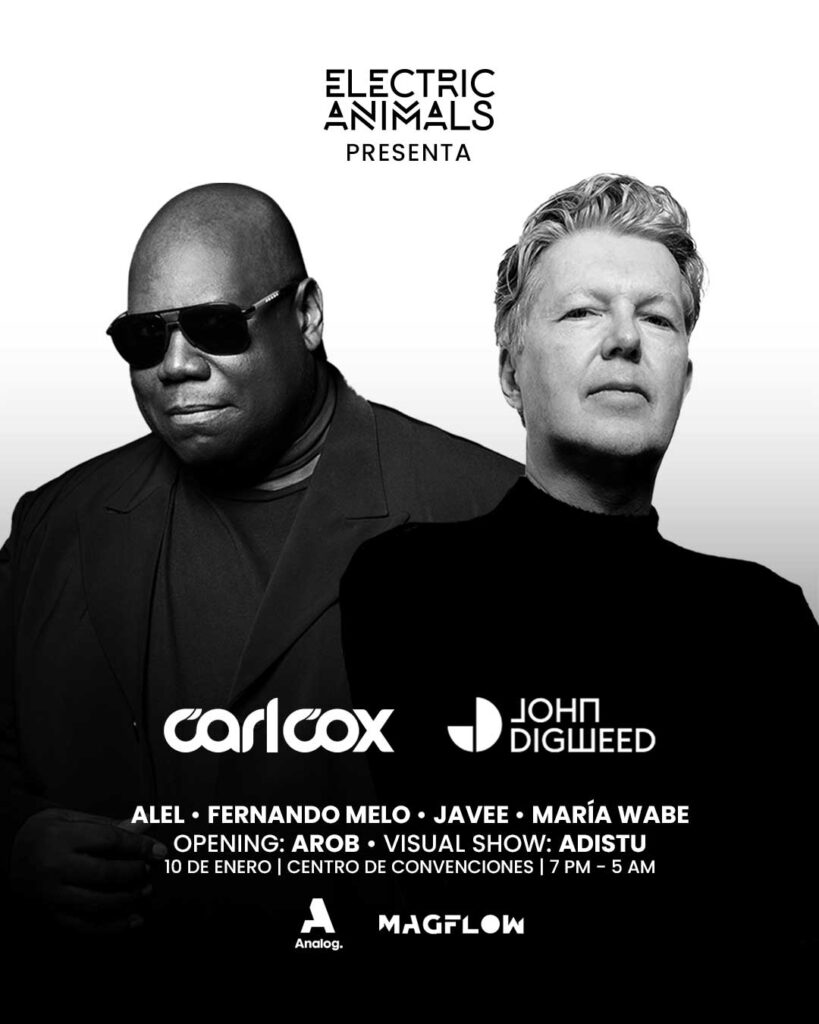 Carl Cox y John Digweed